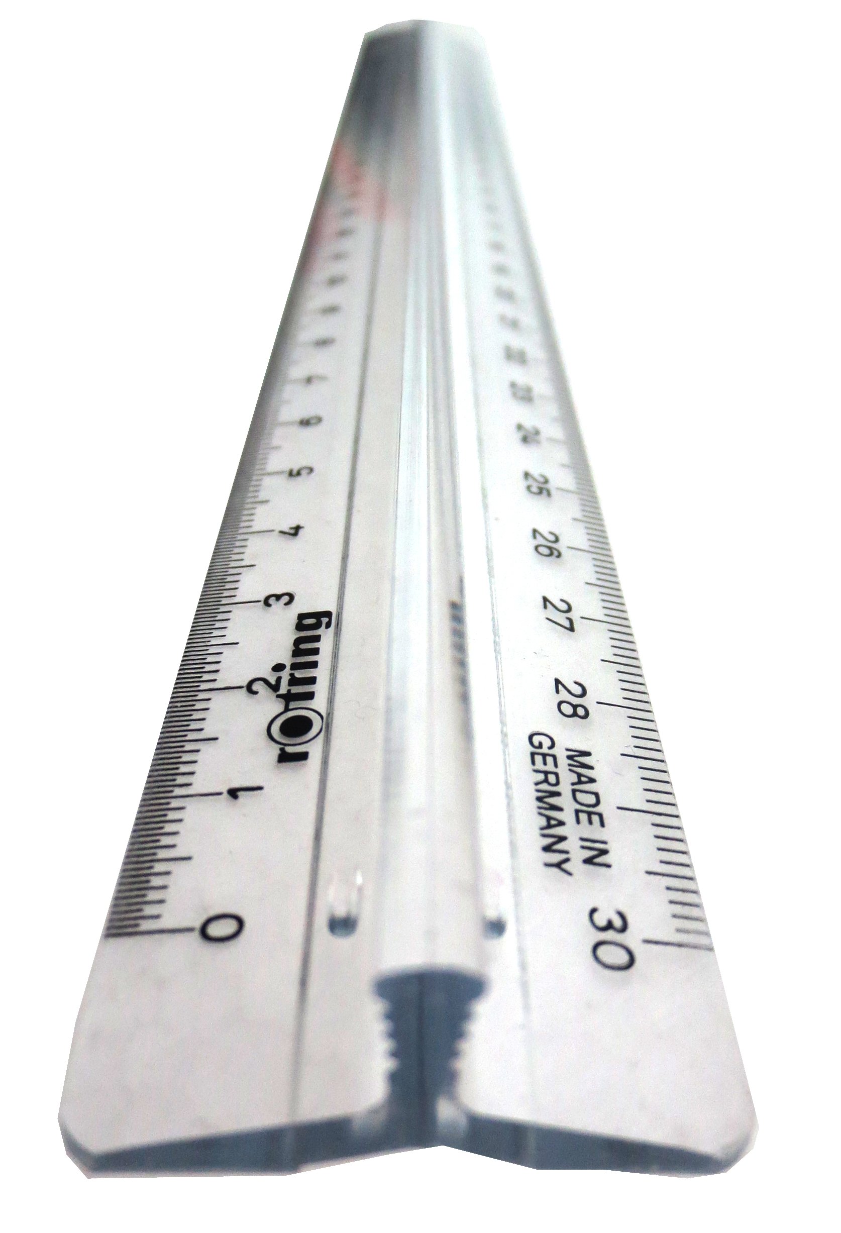 Amazon.co.jp: ロットリング 直定規 30cm つまみ付 823141 [日本正規品